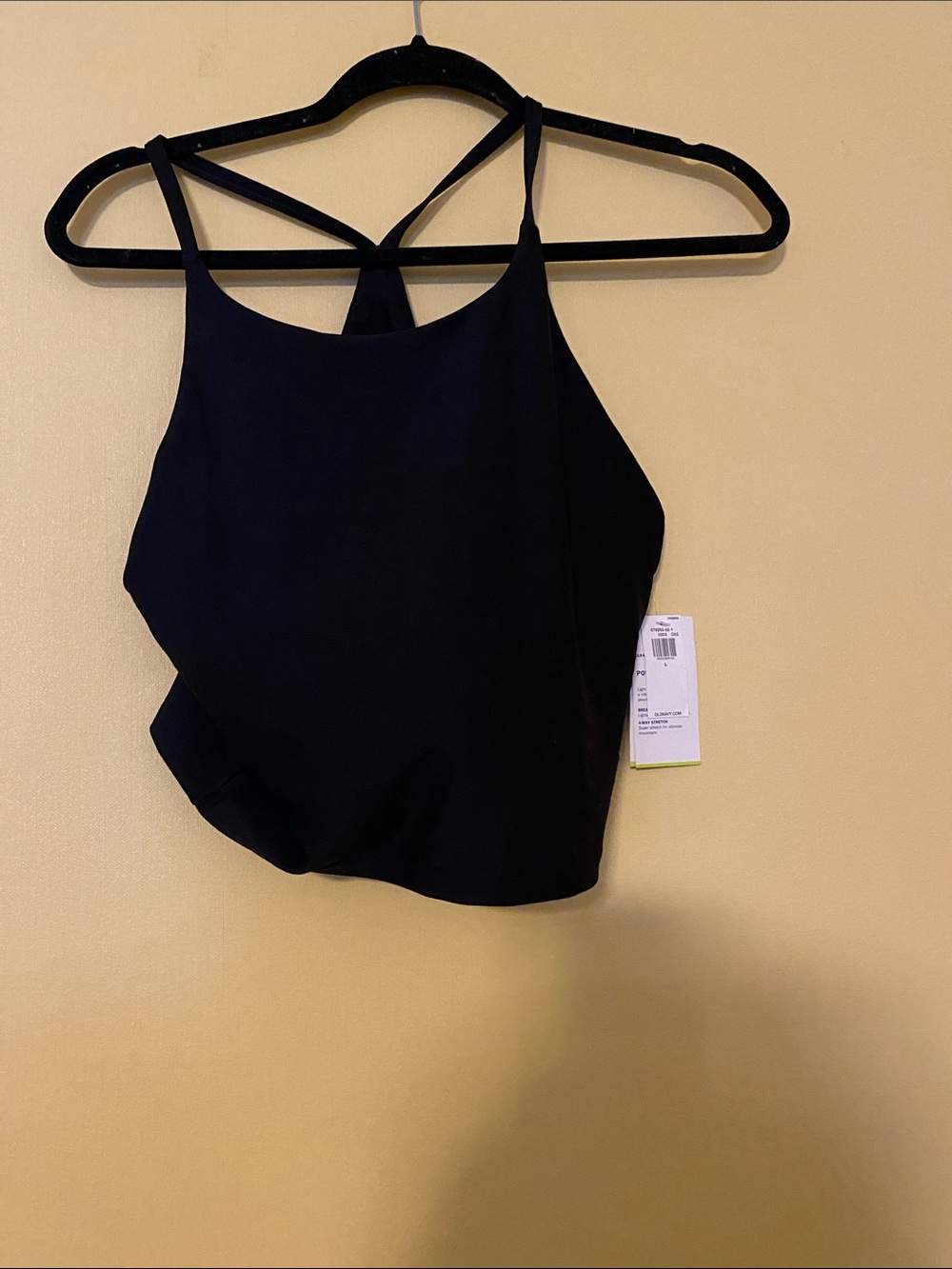 Old Navy Black Strappy Women's Sportsbra